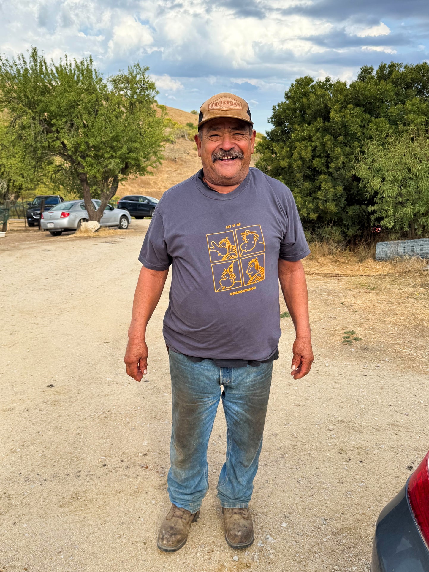 Let It Be Orangotango Short Sleeve Tee