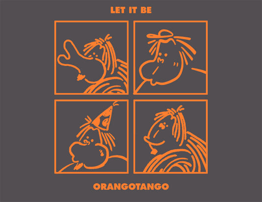 Let It Be Orangotango Short Sleeve Tee