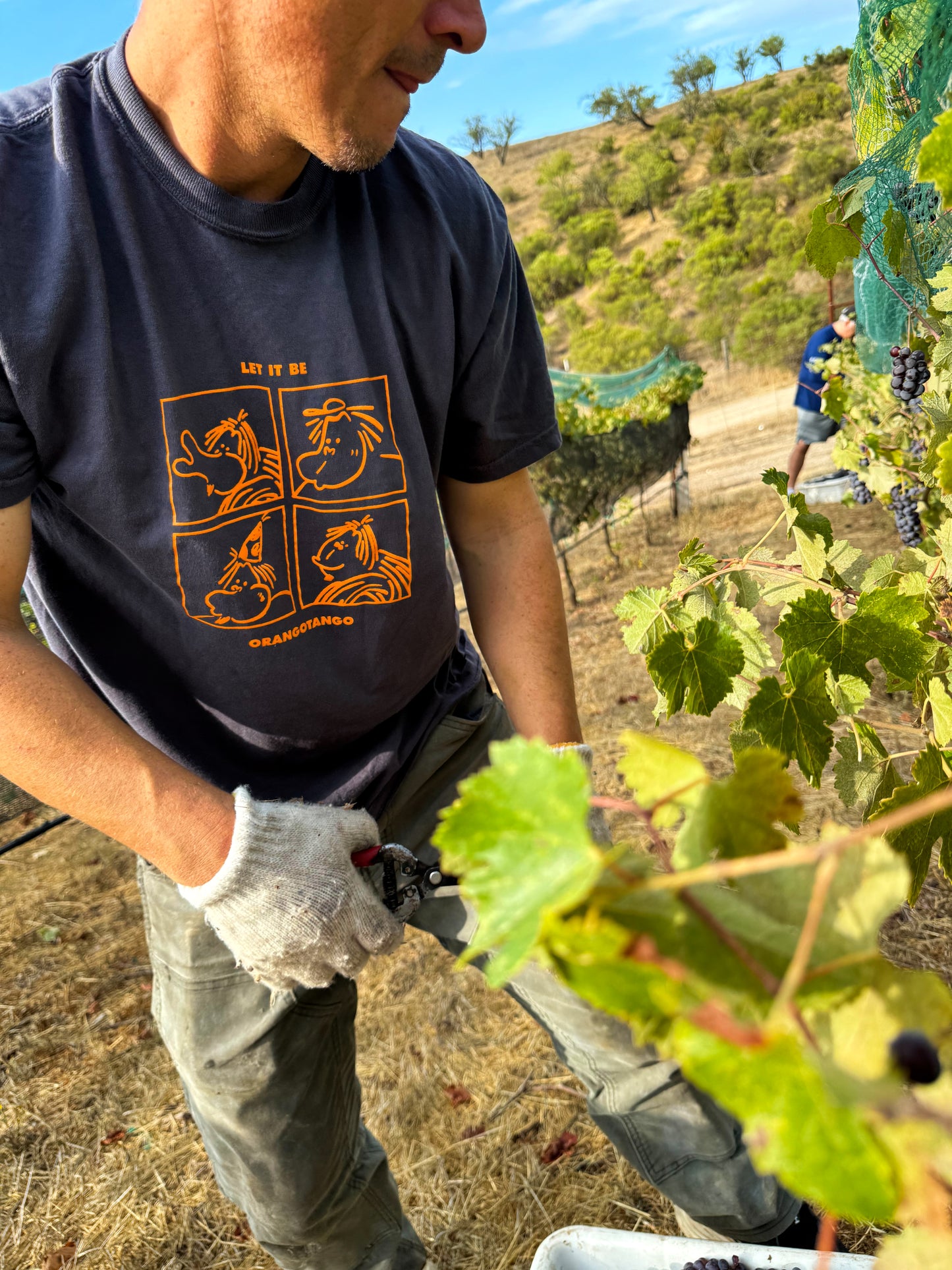 Let It Be Orangotango Short Sleeve Tee